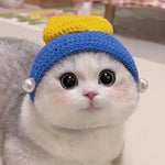 Fun and Playful Pet Cosplay Headpiece for Cats and Small Dogs - GreenFur