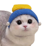 Fun and Playful Pet Cosplay Headpiece for Cats and Small Dogs - GreenFur