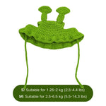 Fun and Playful Pet Shrek Cosplay Headpiece for Cats and Small Dogs - GreenFur