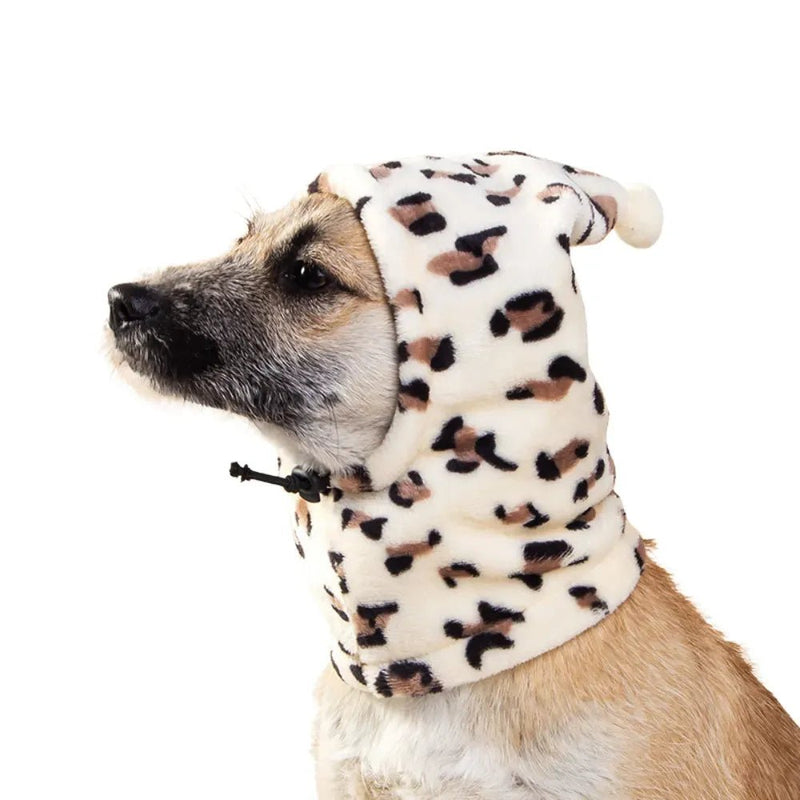Fun Leopard Print Pet Hat with Pom - Pom for Dogs - GreenFur