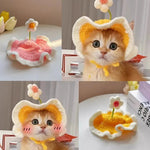 Funny Cosplay Knitted Hat for Pet Cats and Dogs - GreenFur