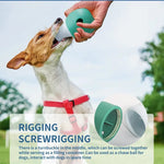 Funny Rolling Dog Toy Treat Dispenser Safe Material Dog Food Puzzle Toys - GreenFur