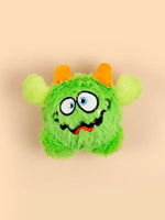 Funny Squeaky Bouncing Dog Toy with Built - in Elastic Ball - GreenFur