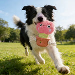 Garden Topic Dog Plush Rope Toy Bundle Play Gift Set - GreenFur
