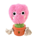 Garden Topic Dog Plush Rope Toy Bundle Play Gift Set - GreenFur
