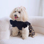 Gothic Bowknot Leopard Print Dress for Pets - GreenFur
