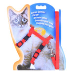 H - Style Kitten Walking Strap Adjustable Nylon Cat Harness and Leash Set - GreenFur