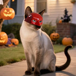 Halloween Cat Mask Creative Cartoon Cat Costume Party Funny Face Mask - GreenFur