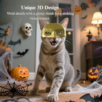 Halloween Cat Mask Creative Cartoon Cat Costume Party Funny Face Mask - GreenFur