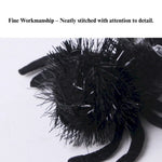 Halloween Cat Toy Plush Spider Interactive Pet Play Accessory - GreenFur