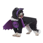 Halloween Dog Outfit Devil Cosplay Purple Pet Costume - GreenFur