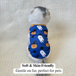 Halloween Dog Vest Breathable Pet T Shirt for Small and Medium Dogs - GreenFur