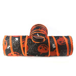 Halloween Foldable Durable Polyester T - Shaped Cat Tunnel - GreenFur