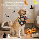 Halloween Pet Bandana Triangle Bib Scarf for Cats and Dogs - GreenFur