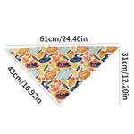Halloween Pet Bandana Triangle Bib Scarf for Cats and Dogs - GreenFur