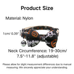 Halloween Pumpkin Bow Style Adjustable Nylon Cat Collar with Bell - GreenFur