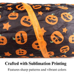 Halloween Pumpkin Cat Tunnel Toy Foldable S Shape Play Tube - GreenFur