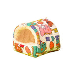 Hamster Plush Nest Toy and Parrot Bird Bed for Winter Warmth - GreenFur