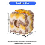 Hamster Winter Warm House Hideout Cozy Fleece Hut - GreenFur