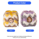 Hamster Winter Warm House Hideout Cozy Fleece Hut - GreenFur