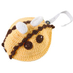 Hand - Knitted Cute Bee Knit Clothes Turtle Outfit - GreenFur