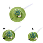 Hand - Knitted Cute Knit Clothes Turtle Outfit - GreenFur