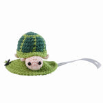 Hand - Knitted Cute Knit Clothes Turtle Outfit - GreenFur