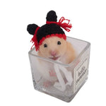 Handmade Crochet Hat Cute Animal Costume for Small Animals - GreenFur