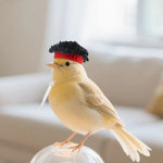 Handmade Knit Hat for Hamsters Small Animal Cute Photo Prop - GreenFur
