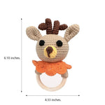 Handmade Knitted Pet Toys with Built - in Rattle - GreenFur