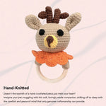 Handmade Knitted Pet Toys with Built - in Rattle - GreenFur