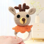 Handmade Knitted Pet Toys with Built - in Rattle - GreenFur