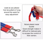 Hands Free Adjustable Dog Leash Belt for Outdoor Use - GreenFur