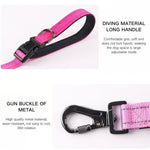 Hands Free Explosion - proof Gradient Color Bungee Pet Leash - GreenFur