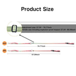 Hands Free Explosion - proof Gradient Color Bungee Pet Leash - GreenFur