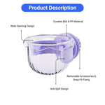 Hanging Anti - Spill Food Container Bird Feeder Bowl - GreenFur