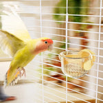 Hanging Anti - Spill Food Container Bird Feeder Bowl - GreenFur