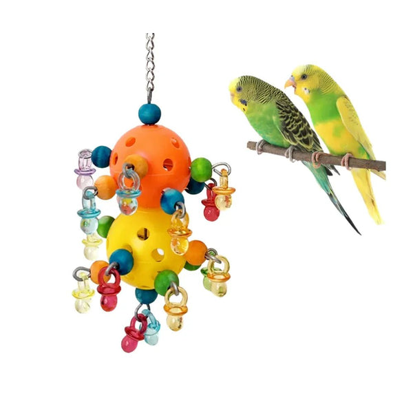 Hanging Ball Bird Toy Suitable for Birdcage - GreenFur