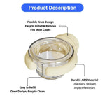Hanging Bird Feeder Bowl Cage Mountable for Parrots Mynah and Small Pet Birds - GreenFur