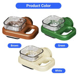 Hanging Cage Bird Feeder Bowl for Parrots Mynah and Small Birds - GreenFur