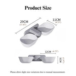 Hanging Cat Bowl Detachable Thickened Dual Pet Feeding Bowl - GreenFur