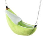 Hanging Hammock Small Animal Banana Nest Hamster Pet Bed - GreenFur