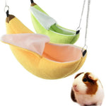 Hanging Hammock Small Animal Banana Nest Hamster Pet Bed - GreenFur