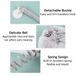 Hanging Interactive Toy Cat Spring Ball Toy - GreenFur