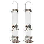 Hanging Metal Pet Feeder for Small Birds and Parrots - GreenFur