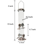 Hanging Metal Pet Feeder for Small Birds and Parrots - GreenFur