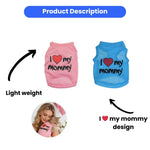 Happy Mothers Day Design Light Weight Pet Clothes - GreenFur