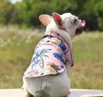 Hawaiian Pineapple Beach Shirt for Small to Medium Dogs - GreenFur