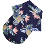 Hawaiian Pineapple Beach Shirt for Small to Medium Dogs - GreenFur