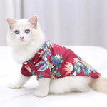 Hawaiian Pineapple Beach Shirt for Small to Medium Dogs - GreenFur